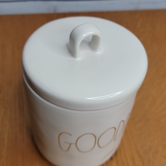 Rae Dunn Canister Gold Goodies Lid New - Picture 2 of 6